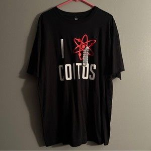 Big Bang Theory I Love (Atom) Coitus Licensed Shirt XL NWOT